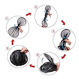 Sonnenschutz Auto - Sonnenschutz Auto Baby mit UV Schutz Selbsthaftende Auto Sonnenblende für Seitenfenster Sonnenschutz Auto Kinder (2 Stück) - 4