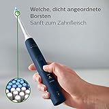 Philips Sonicare Original Aufsteckbürste Optimal White HX6064/36, 2x weniger Verfärbungen für weißere Zähne, Minimalverpackung, 4 Stück - 4