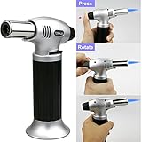 Philonext Küchenbrenne Flambierbrenner Butan Gasbrenner für die Küche Home Küche-Schwarz für Creme Brulee, Gebäck, Desserts, Camping ( Butan inbegriffen nicht ) - 4