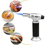 Philonext Küchenbrenne Flambierbrenner Butan Gasbrenner für die Küche Home Küche-Schwarz für Creme Brulee, Gebäck, Desserts, Camping ( Butan inbegriffen nicht ) - 8