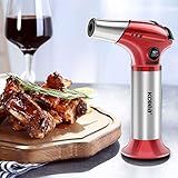 Kollea Flambierbrenner, küchenbrenne Butan Gasbrenner mit Flammenregler, Küche Flambierer 1300°c für Creme Brulee, BBQ, Grill, Kerzen, Kochen, Backen - 7