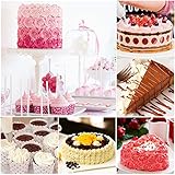 NEXGADGET 55 Teiliges Spritztüllen Set - 48 Edelstahldüsen + 3* Silikon-Spritzbeutel + 3* Koppler, BackzubehörTorten Dekoration Set für Cupcakes - 7