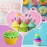 Wenburg Spritzbeutel Set Premium I 7 Große Spritztüllen - Baumwolle Spritztüte 35 cm - Adapter I Professionelle Edelstahl Aufsätze für Kuchen, Torten, Keksen-Dekoration. Geschenk-Edition - 6