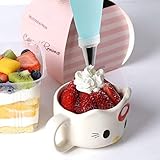 BSET BUY 36 Stück Kuchen Spritztüllen Backgeschirr Kuchen Dekorieren Werkzeug Set Professionelle Edelstahl DIY Zuckerguss-Werkzeug mit wiederverwendbaren Spritzbeutel, Kupplungen und Kuchen Schaber - 9