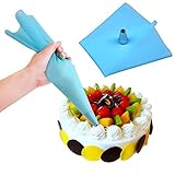 Spritztüllen Set, 38 Stücke Professionelles Set Tüllen Aufsätze, Silikon Spritzbeutel, Einwegspritzbeutel, Cakeup Förmecen für Cookies Pralinen, Plärzchen - 7