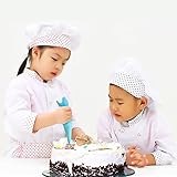 Spritztüllen Set, 38 Stücke Professionelles Set Tüllen Aufsätze, Silikon Spritzbeutel, Einwegspritzbeutel, Cakeup Förmecen für Cookies Pralinen, Plärzchen - 8