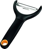 Fiskars Gemüseschäler, 23 x 7,9 x 2 cm, Stahl/Kunststoff, Functional Form, Schwarz, 1016122 - 2