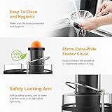 Entsafter für Gemüse und Obst, Easehold 2 Geschwindigkeitsstufen 65mm Einfüllöffnung Saftpresse Juicer elektrisch, BPA-frei, Reinigungsbürste und Saftbehälter - 7