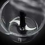 Russell Hobbs Mini Zerkleinerer Desire, Ein-Hand-Bedientaste, 500ml Glasbehälter inkl. Deckel, Gemüsezerkleinerer, elektrischer Mixer, Multi-& Universalzerkleinerer f. Gemüse, Obst & Fleisch 24660-56 - 5