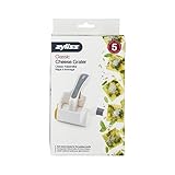 ZYLISS Classic Käsereibe E900010 mit Edelstahl-Feintrommel für müheloses Reiben von Hartkäse, Schokolade und vielem mehr. Maße: Maß: 16 x 8,5 x 8,5 cm. - 9