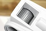 ROMMELSBACHER MR 6 elektrische Käsereibe / Trommelreibe für Parmesan, Nüsse, Schokolade & mehr / Power-Akku / Edelstahl-Reibetrommel / weiß - 4