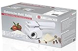 ROMMELSBACHER MR 6 elektrische Käsereibe / Trommelreibe für Parmesan, Nüsse, Schokolade & mehr / Power-Akku / Edelstahl-Reibetrommel / weiß - 7