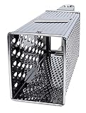WMF Vierkantreibe, 8 x 24 cm, ideal als Kartoffelreibe Gurkenhobel, Cromargan Edelstahl, spülmaschinengeeignet - 4