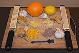 LEMCASE Zester, Hobel Reibe - Käsereibe, Parmesanreibe, Zitronenreibe - Küchenreibe aus Edelstahl mit Schutzabdeckung und Silikon Griff | Schwarz (2 Stück Set) - 8