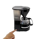 Melitta Easy 1010-02, Filterkaffeemaschine mit Glaskanne, Kompaktes Design, Schwarz - 2