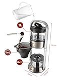 Philips HD5413/00 Cafe Gourmet Filter-Kaffeemaschine, Direkt-Brühprinzip, Edelstahl - 2