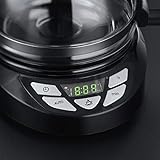 Russell Hobbs Digitale Kaffeemaschine Textures Plus, programmierbarer Timer, bis 10 Tassen, 1,25l Glaskanne, Warmhalteplatte, Abschaltautomatik, Tropf-Stopp, 975W, Filterkaffeemaschine 22620-56 - 3