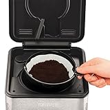 Krups KM442D Premium Filter-Kaffeemaschine, 10-15 Tassen, 1,000 W, programmierbar, edelstahl/schwarz - 2