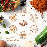 AAVALABS® Kurkuma Kapseln Hochdosiert [ 4230 mg ] - 95% Curcumin Extrakt Komplex, Curcuma Pulver und Piperin pro Tagesdosis - 180 Kapseln - Vegan & Laborgeprüft - Hergestellt in der EU. - 5
