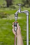 GARDENA Premium Schlauchverbinder 13 mm (1/2 Zoll) - 15 mm (5/8 Zoll), Adapter für Wasserhähne, hohe Schlauchhaltekraft, Griffmulden, frostsicher, 18255-50 - 2