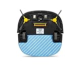 ECOVACS ROBOTICS DEEBOT SLIM Ultra-flacher Staubsaugerroboter(15 W, mit Direktabsaugung, optimiert für Tierhaare) weiß/hellgrün - 4
