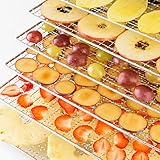 Klarstein Fruit Jerky Plus 6 • Dörrautomat • Dörrgerät • Obst-, Fleisch- und Früchte-Trockner • Antihaftbeschichtung • einstellbare Temperatur • programmierbarer Timer • einfache Reinigung • schwarz - 4