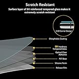 UNBREAKcable [2 Stück] Panzerglas Schutzfolie für iPhone 8/iPhone 7/6s/6, 2,5D Double Defense Displayschutzfolie mit Positionierhilfe für iPhone 8/7/6s/6, [4,7 Zoll, Kratzfest, Anti-Fingerprint] - 4