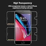 UNBREAKcable [2 Stück] Panzerglas Schutzfolie für iPhone 8/iPhone 7/6s/6, 2,5D Double Defense Displayschutzfolie mit Positionierhilfe für iPhone 8/7/6s/6, [4,7 Zoll, Kratzfest, Anti-Fingerprint] - 7