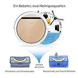 Saugroboter mit Wischfunktion ILIFE V5s Pro automatischer Staubsauger Roboter / 2in1 nass Wischen oder Staubsaugen - 4