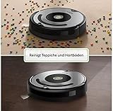 iRobot Roomba 615 Saugroboter (hohe Reinigungsleistung, für alle Böden, geeignet bei Tierhaaren) grau/schwarz - 3