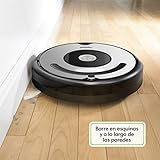 iRobot Roomba 615 Saugroboter (hohe Reinigungsleistung, für alle Böden, geeignet bei Tierhaaren) grau/schwarz - 4