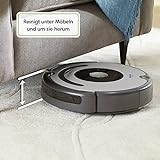 iRobot Roomba 615 Saugroboter (hohe Reinigungsleistung, für alle Böden, geeignet bei Tierhaaren) grau/schwarz - 5