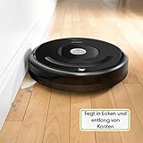 iRobot Roomba 650 Saugroboter (33 Watt, hohe Reinigungsleistung, Reinigung nach Ihrem Zeitplan, geeignet bei Tierhaaren) schwarz - 6
