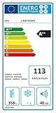 AEG RKB73924MX Freistehender-Kühlschrank / 1850 mm / 358 L / CustomFlex - flexibles Türablagesystem / Farbe: Edelstahltürfronten, silberne Seitenwände - 2