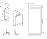 Amica EKS 16171 Kühlschrank/A++ / 87,5 cm Höhe / 146 kWh/Jahr / 105 L Kühlteil / 17 L Gefrierteil/AntiBacteria Beschichtung für optimale Hygiene/Wechselbarer Türanschlag/weiß - 2