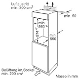 Bosch GID18A30 Serie 4 Gefrierschrank / A++ / 87,4 cm Höhe / 151 kWh/Jahr / 94 L Kühlteil / 94 L Gefrierteil / Schlepptür-Technik - 4