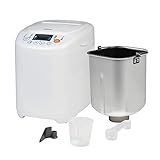 MEDION Brotbackautomat 580 Watt, 700-1000g, 12 Backprogramme, 3 Versch. Bräunungsgrade, Warmhaltefunktion, MD 14752 weiß - 5