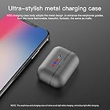 Umi. Essentials TWS Bluetooth 5.0 IPX7 W5s Kabellose In-Ear-Kopfhörer für iPhone, Samsung, Huawei mit Patentiertem Intelligenten Metall-Ladeetui (Grau) - 7