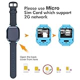 Jaybest Kid Smart Watch LBS Tracker,Touch LCD Kinder Smartwatch mit Kamera Taschenlampen Anti-Lost Voice Chat für 3-12 Jahre alt Jungen Mädchen Geburtstagsgeschenke(Blue) - 7