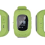 EASYmaxx Kinder Smartwatch | Smart Watch mit GPS Funktion, Elektrisches Digital Armband für Jungen und Mädchen | SOS Telefon, Standortlokalisierung, Tracker [Grün] - 3