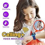 Bhdlovely Kinder SmartWatch Digital Camera Watch with Games, SOS and 1.44 inch Touch LCD for Boys Girls Birthday (Blau) (S12BIUE) - 4