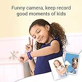 Kinder Smartwatch, Smart Watch Phone mit Musik-Player, SOS, 1,44 Zoll LCD-Touchscreen-Uhr mit Digitalkamera, Spielen, Wecker für Jungen und Mädchen (Rosa) - 5
