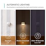 Eufy Lumi 3 Pack LED Nachtlicht mit Bewegungssensor,Warmes weißes LED Lichter,Auto ON/OFF, Schrankbeleuchtung mit Haftend für Kinderzimmer, Schlafzimmer, Orientierungslicht, Energieeffizient (3 Pack) - 3