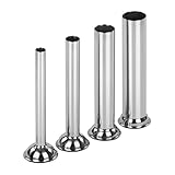 Royal Catering RCWF-3L-H Wurstfüller Wurstfüllmaschine Manuell Wurstmaschine Edelstahl (3 L, vertikale Ausführung, Getriebe: 2 Gänge, inkl. 4 Füllrohre) - 4