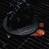 Charcoal Companion Runde Grill-Presse, schwarz, 8.99 x 17.5 x 17.5 cm, CC5023 - 4