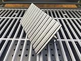 JD Europe Gusseiserne Burgerpress Rechteckige Form Gewicht von 1 kg 20cm x 10cm x 7cm - 4