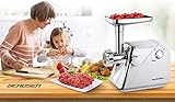 Elektrischer Fleischwolf Wurstfüller Zerkleiner Wurstmaschine Berdsen BM-600 - 2