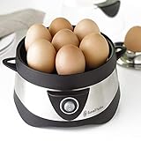 Russell Hobbs Eierkocher, 1 bis 7 gekochte oder 3 gedämpfte Eier (inkl. Dampfgarer-Einsatz), automatische Abschaltung, Signalton, BPA-frei, inkl. Messbecher, Testsieger, Cook@Home 14048-56 - 8