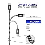 USB Typ C Kabel, [4Pack 0.5M 1M 2M 3M] 3A USB C Ladekabel und Datenkabel Fast Charge Sync schnellladekabel für Samsung Galaxy S10/S9/S8+, Huawei P30/P20, Google Pixel, Sony Xperia XZ, OnePlus 6T - 3