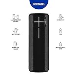 Ultimate Ears BOOM 2 Bluetooth Lautsprecher (wasserdichter 360°-Sound) - Phantomschwarz - 2